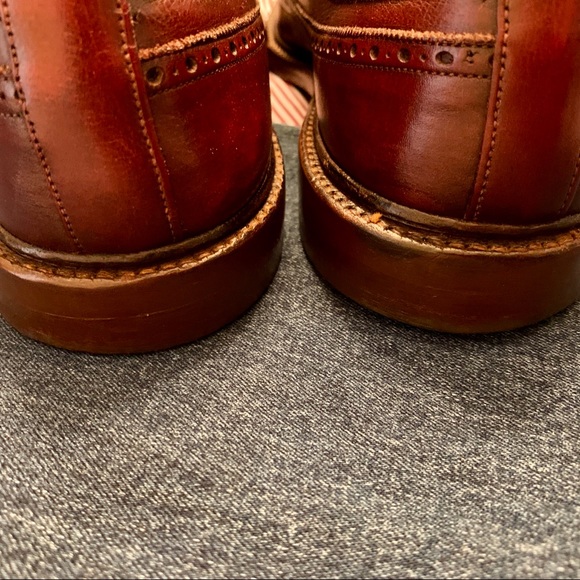 Vintage E.T. Wright Mahogany Longwings, Size 11 A - Picture 7 of 9